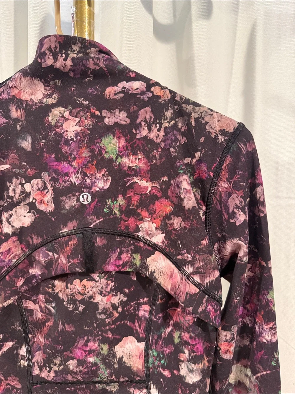 Lululemon Define Jacket Luxtreme Floral Illusion Antique White Multi 6
